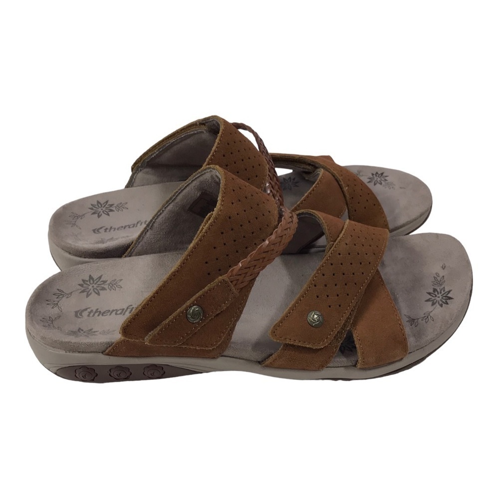 Therafit Rachel Women's Adjustable Slide Sandal size US 11.5-12